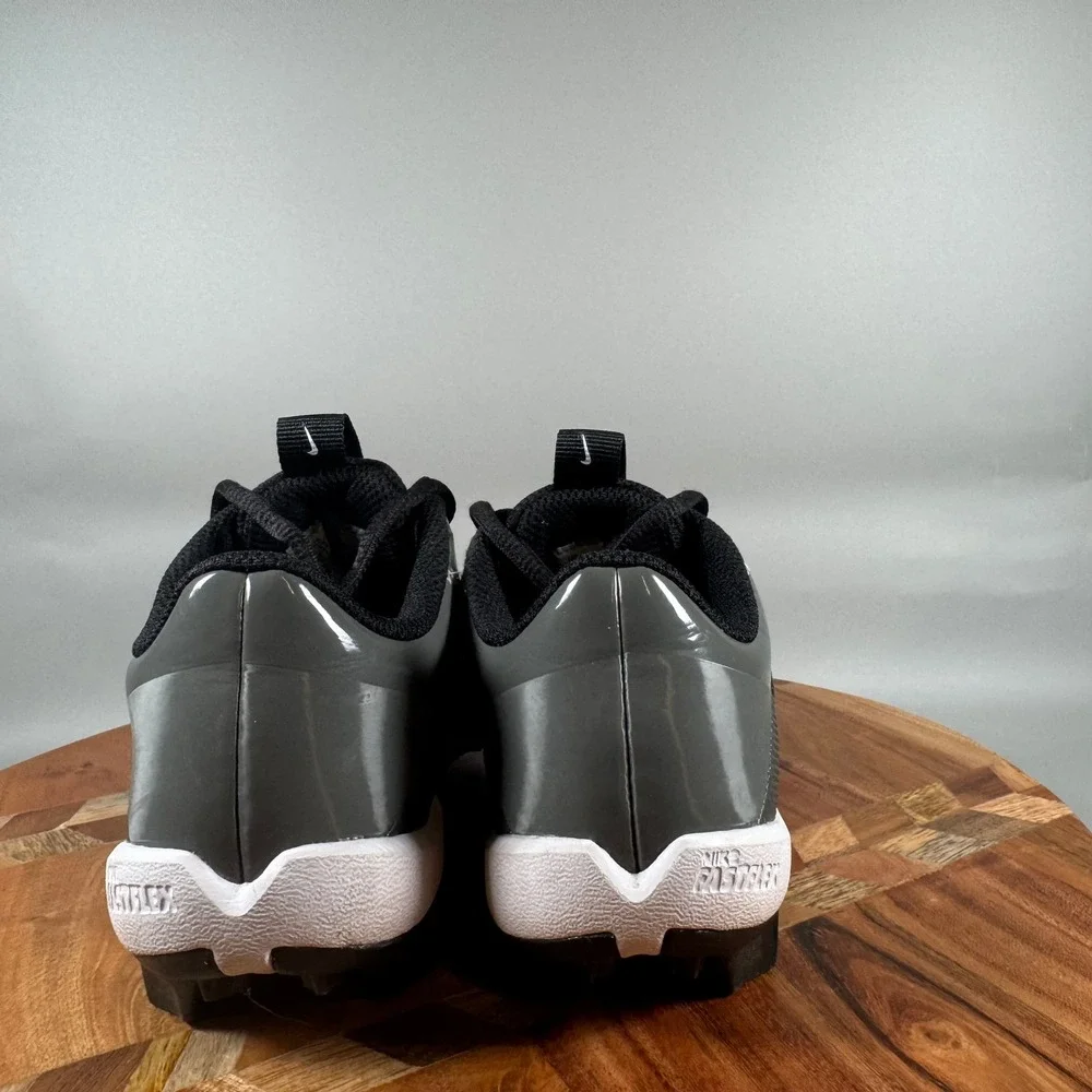Nike Vapor Ultrafly 4 Keystone Kids Baseball Cleats Black Grey DH5089-010 1.5Y